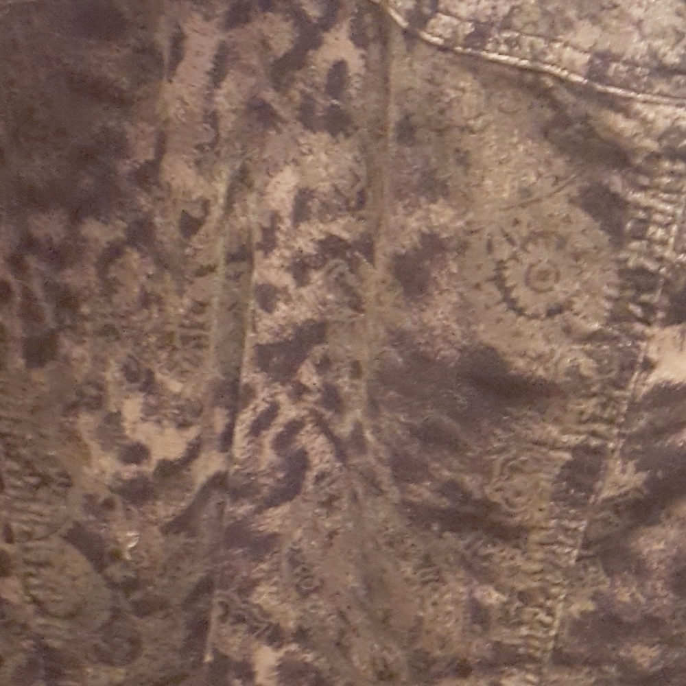 Charter Club sz Small Button Up,Sexy Snake Print